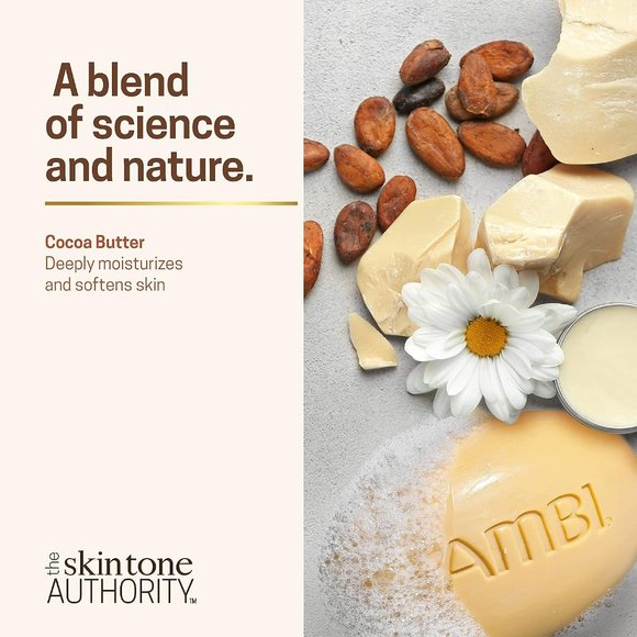 Ambi Skin Care Cleansing Bar Soap with Cocoa Butter To Restore Skin's Natual Moi - Picture 5 of 5
